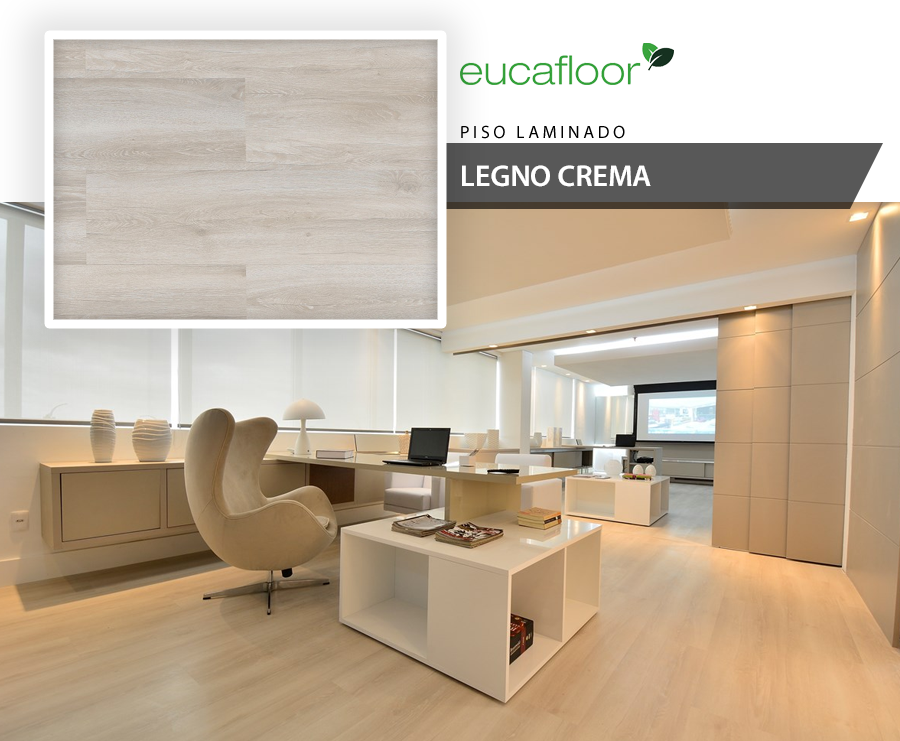 Pisos Laminados - Eucafloor Evidence - Legno Crema