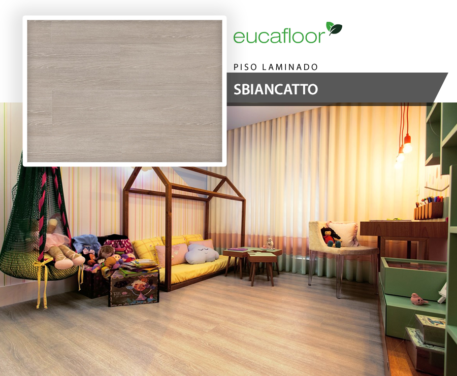 Pisos Laminados - Eucafloor Evidence - Sbiancatto