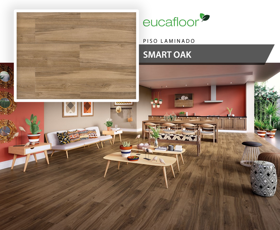 Pisos Laminados - Eucafloor Evidence - Smart Oak