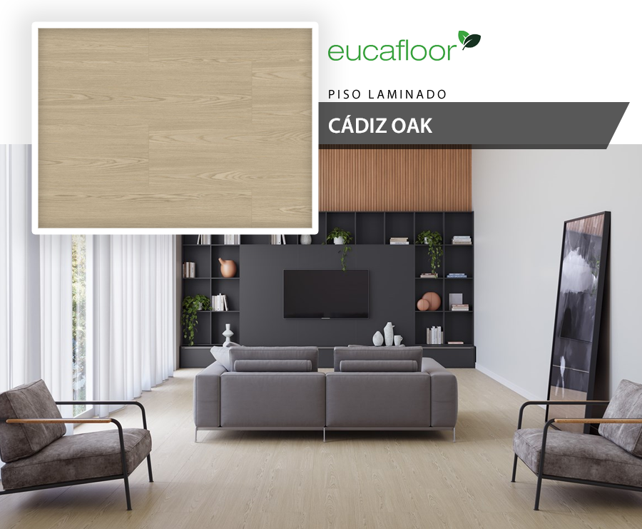 Pisos Laminados - Eucafloor Max Elegance - Cadiz Oak