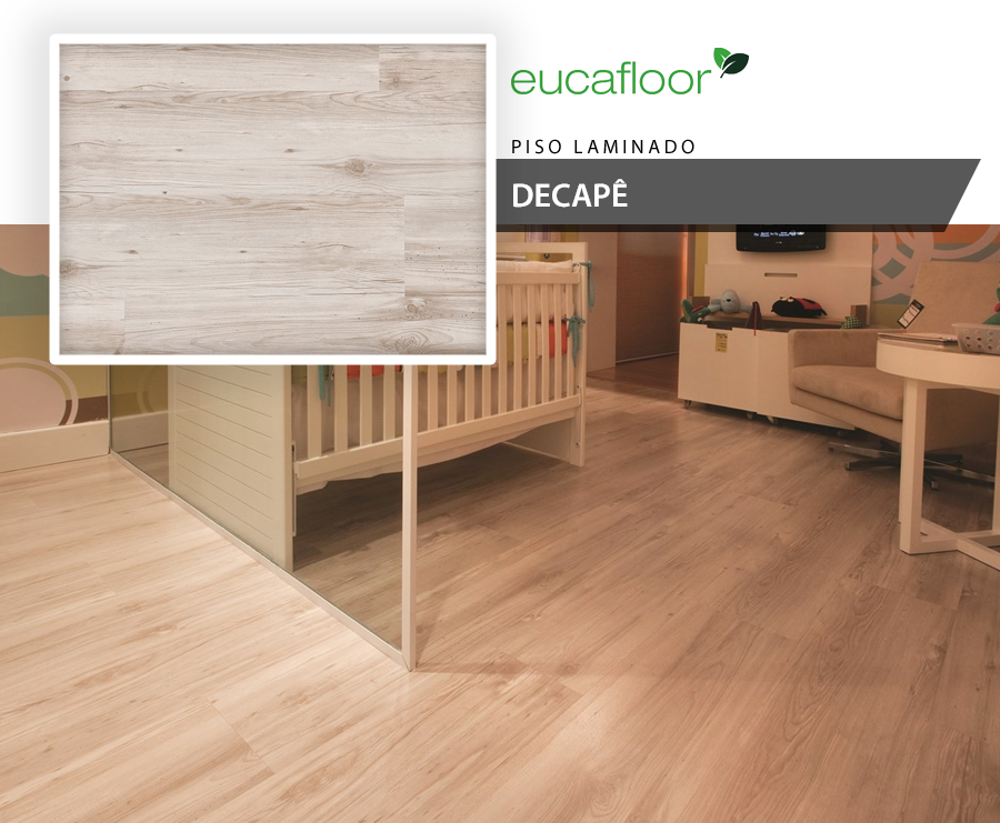 Pisos Laminados - Eucafloor Prime Click - Decapê