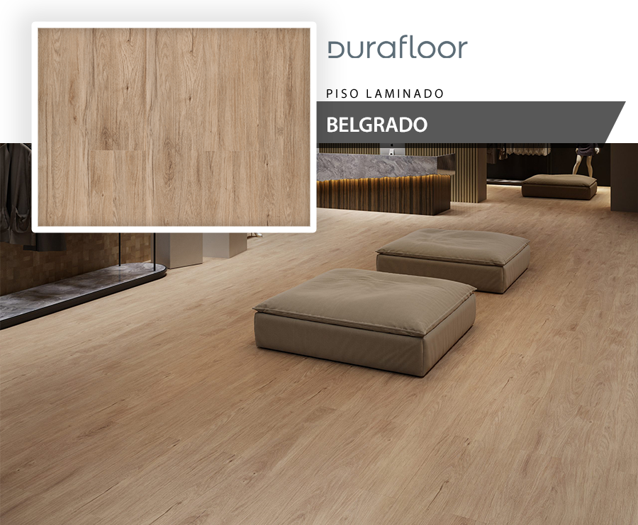 Pisos Laminados - Durafloor Nature - Belgrado