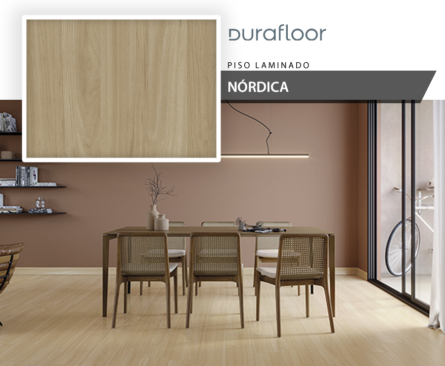 Pisos Laminados - Durafloor New Way - Nórdica