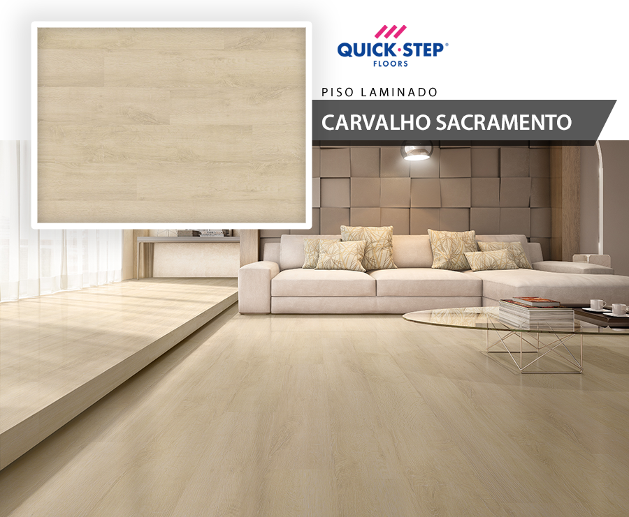 Pisos Laminados - Quick Step Premiere - Carvalho Sacramento