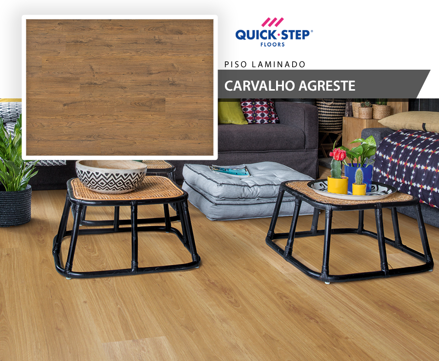 Pisos Laminados - Quick Step Vision - Carvalho Agreste