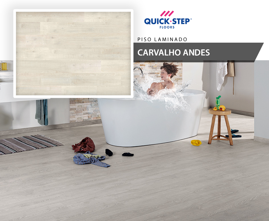 Pisos Laminados - Quick Step Vision - Carvalho Andes