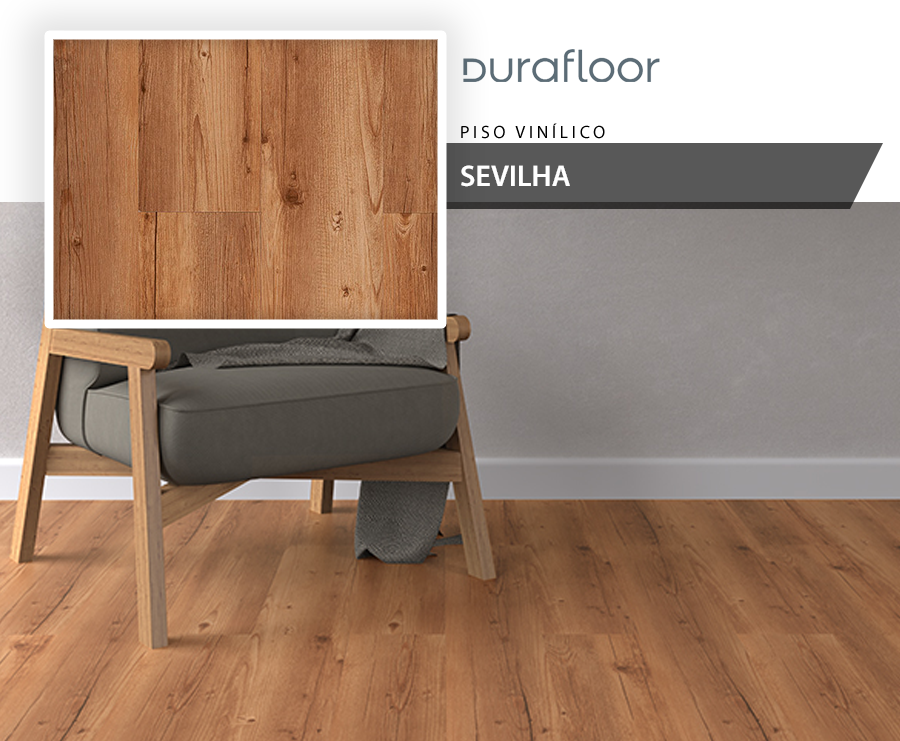 Pisos Vinílicos - Durafloor City - Sevilha