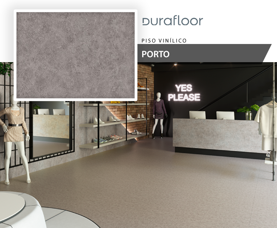 Pisos Vinílicos - Durafloor Inova - Porto